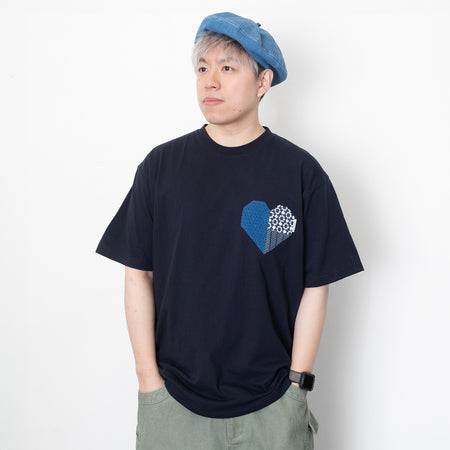 (ZT1482) Hawaii Surfing Graphic Pocket Tee