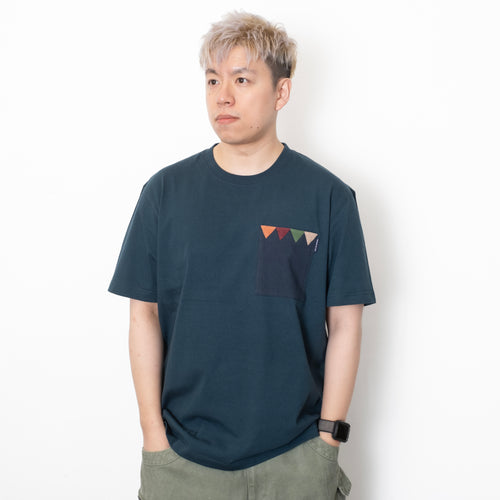 (ZT1381) Trimmed Pocket Tee