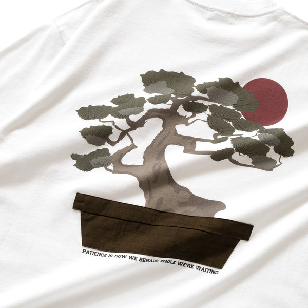 (ZT1158) Japanese Bonsai Patchwork Graphic Tee