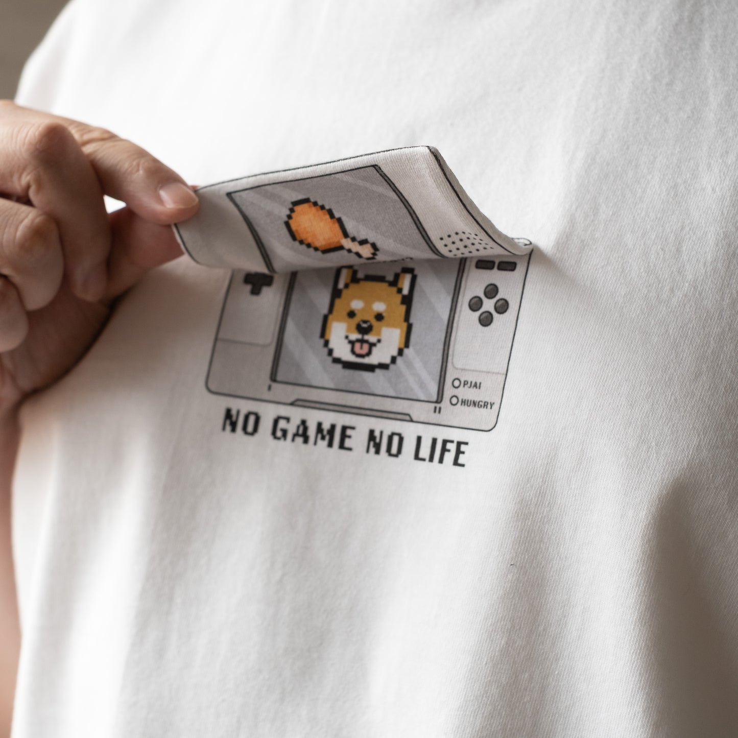 (ZT1164) No Game No Life 圖案 Tee