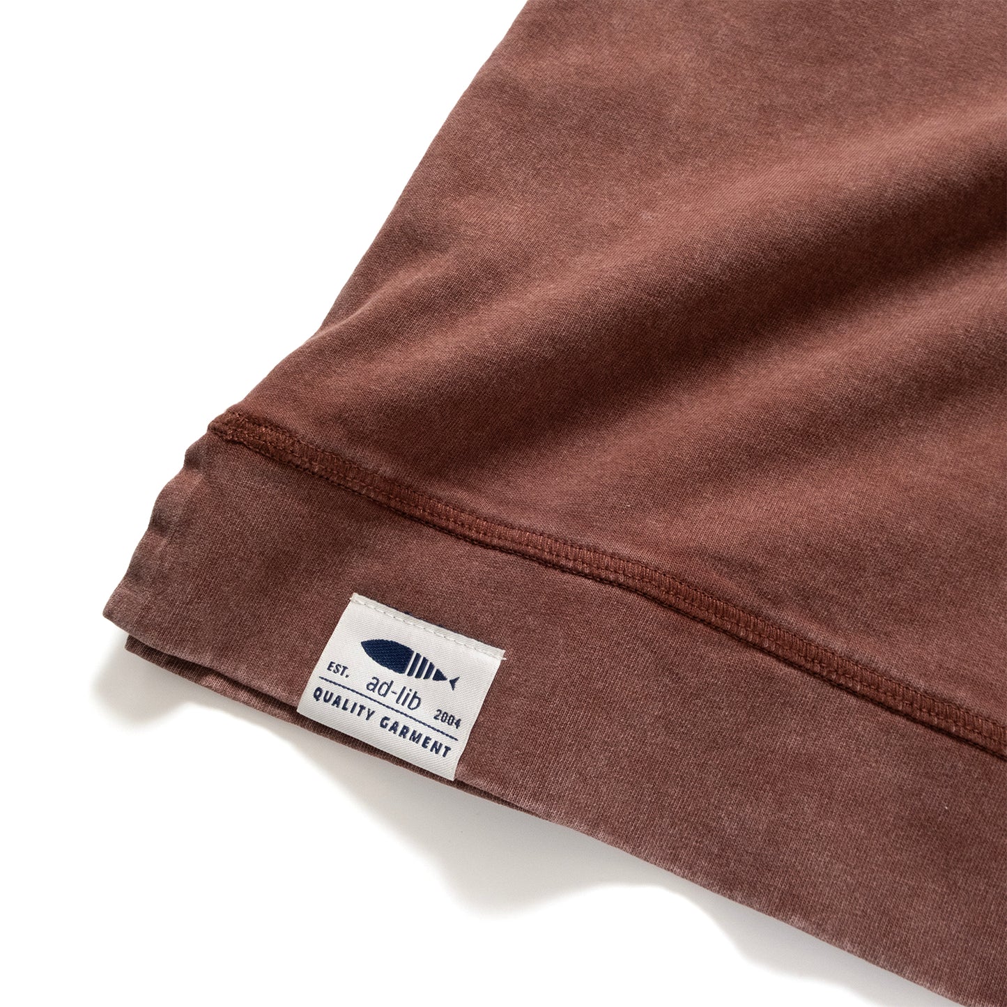 (TP1836) Washed Henley Neck Tee