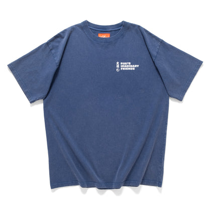(EX618) Friends Graphic Washed Tee