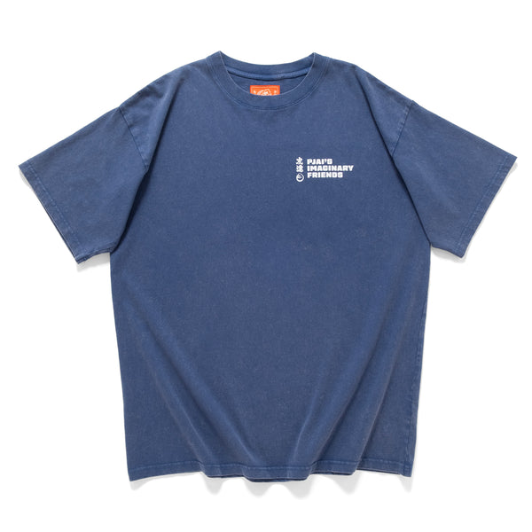 (EX618) Friends Graphic Washed Tee