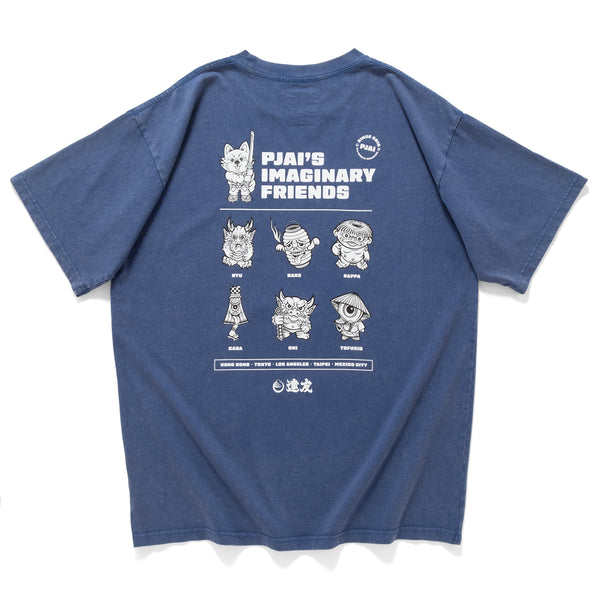 (EX618) Friends Graphic Washed Tee