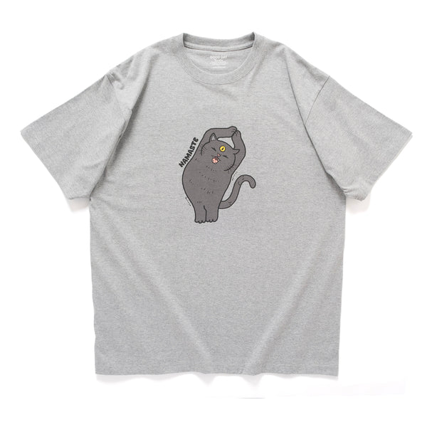 (ZT1892) Namaste Cat 2 圖案 Tee