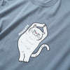 (ZT1892) Namaste Cat 2 圖案 Tee