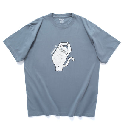 (ZT1892) Namaste Cat 2 Graphic Tee