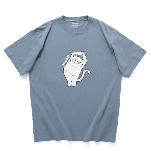 (ZT1892) Namaste Cat 2 圖案 Tee