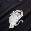 (ZT1892) Namaste Cat 2 圖案 Tee