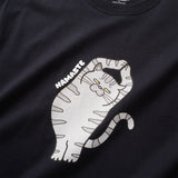 (ZT1892) Namaste Cat 2 圖案 Tee