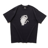 (ZT1892) Namaste Cat 2 圖案 Tee