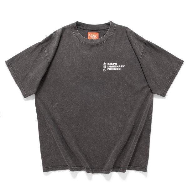 (EX618) Friends Graphic Washed Tee