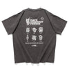 (EX618) Friends Graphic Washed Tee