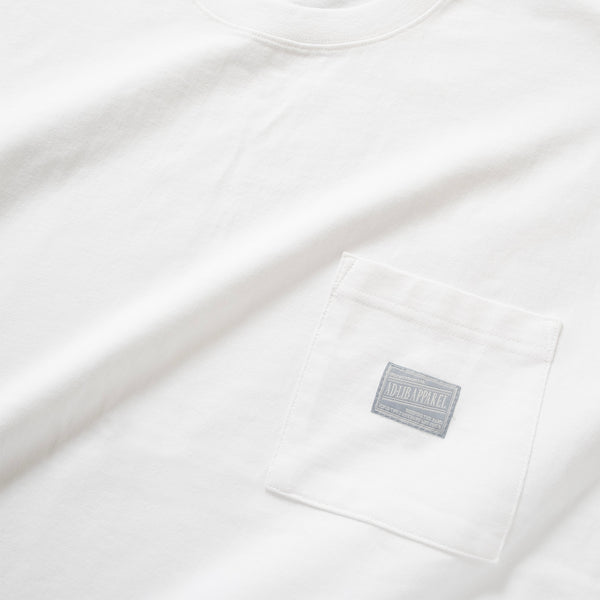 (ZT1864) 手袖拼布口袋Tee