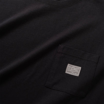 (ZT1864) Patch Sleeve Panel Pocket Tee