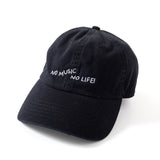 (ZC290) No Music No Life Embroidery Cap