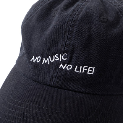 (ZC290) No Music No Life Embroidery Cap