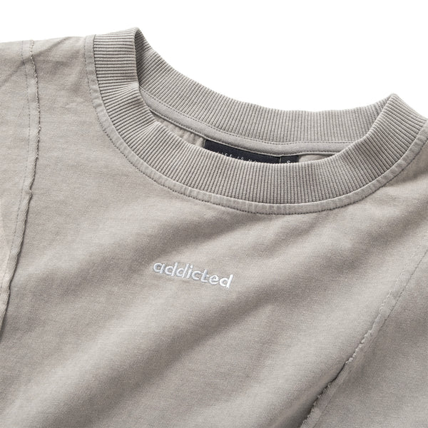 (TP1811) Washed Cropped Tee