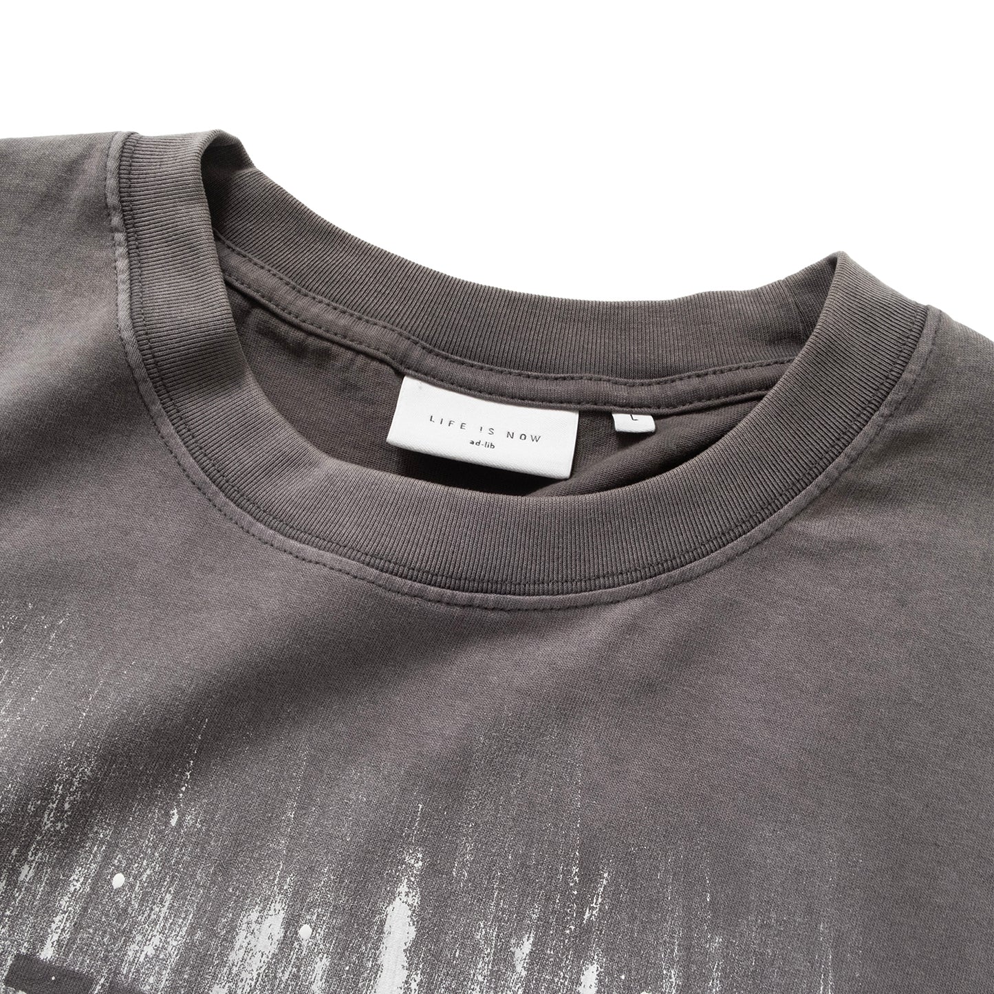 (TP1835) Snow Wash Print Tee