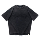 (TP1583) Garment Dyed Embroidery Tee