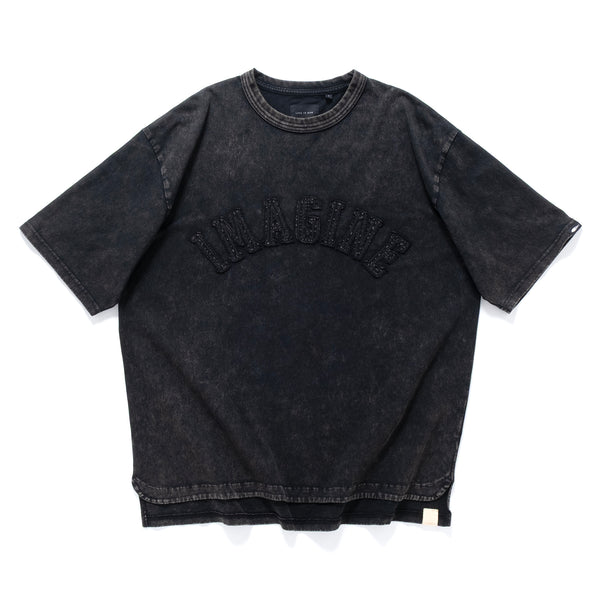 (TP1583) Garment Dyed Embroidery Tee