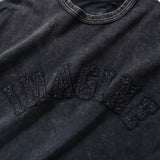 (TP1583) Garment Dyed Embroidery Tee