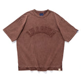 (TP1583) Garment Dyed Embroidery Tee