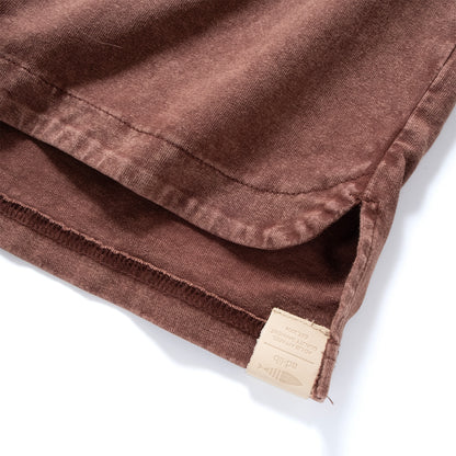 (TP1583) Garment Dyed Embroidery Tee