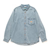 (ST519) Balloon Embroidery Shirt