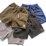 (YP401) Washed Easy Shorts