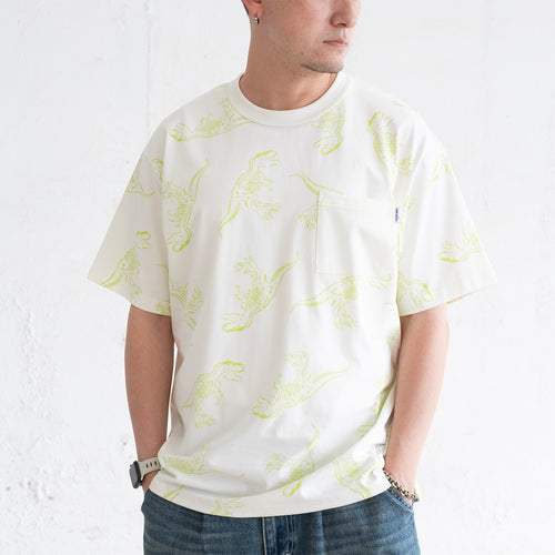 (TP1833) Dinosaur Pattern Tee
