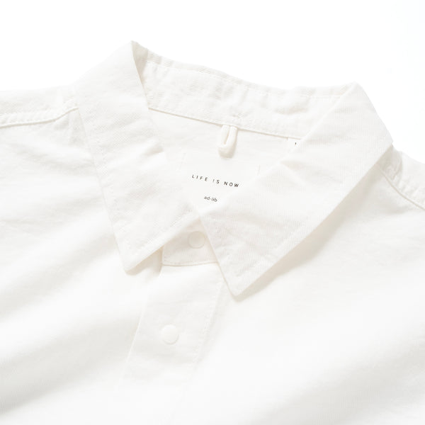 (ST447) Sleeve Patchwork Short Sleeve Shirt
