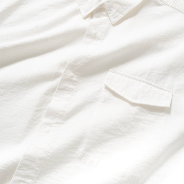 (ST447) Sleeve Patchwork Short Sleeve Shirt