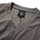 (CD103) Short Sleeve Collarless Jacket