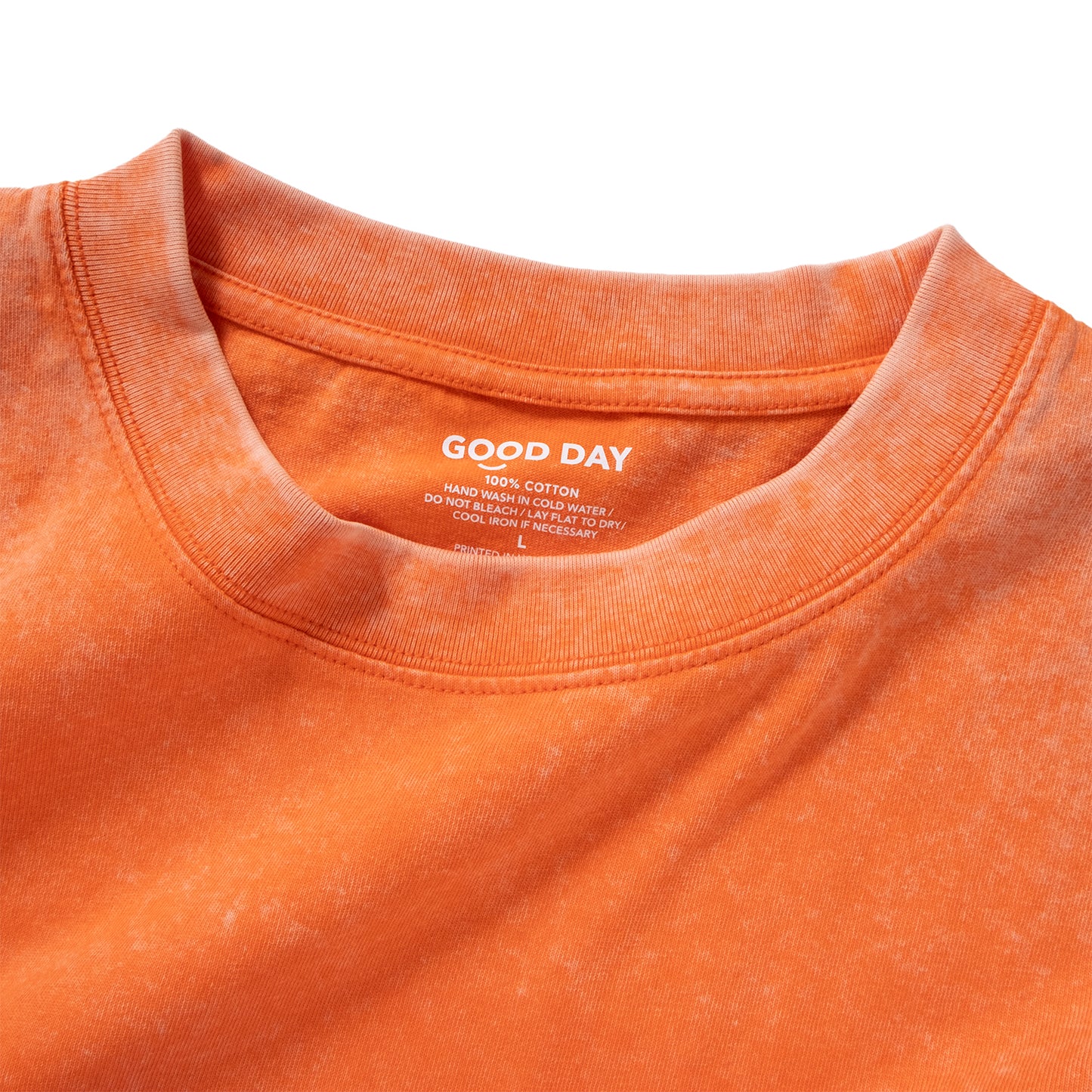 (ZT1648) Work Hard Graphic Washed Tee