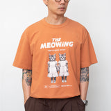 (ZT1900) The Meowing Cats Cool Touch Tee