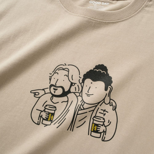 (ZT1757) Sacred Coffee Time Graphic Tee