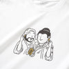 (ZT1899) Sacred Walkman Time 圖案 Tee