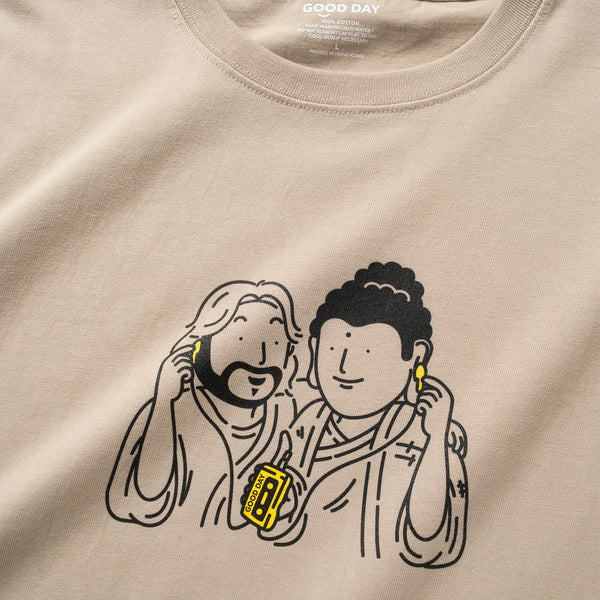 (ZT1899) Sacred Walkman Time Graphic Tee