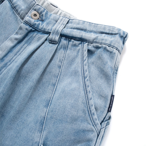 (PT391) Curved Wide Denim
