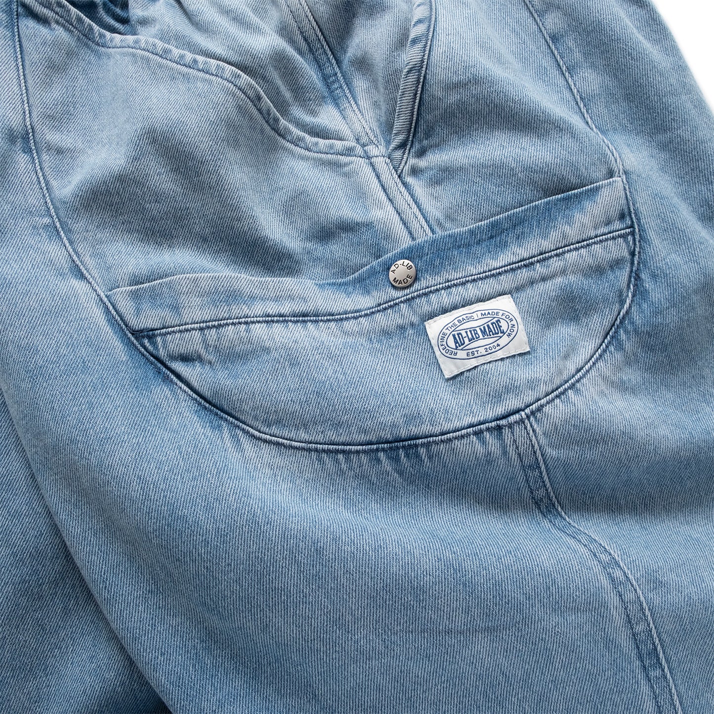 (PT391) Curved Wide Denim