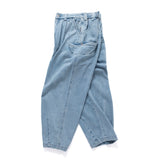 (PT391) Curved Wide Denim