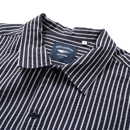 (ST524) Cool Touch Stripes Shirt