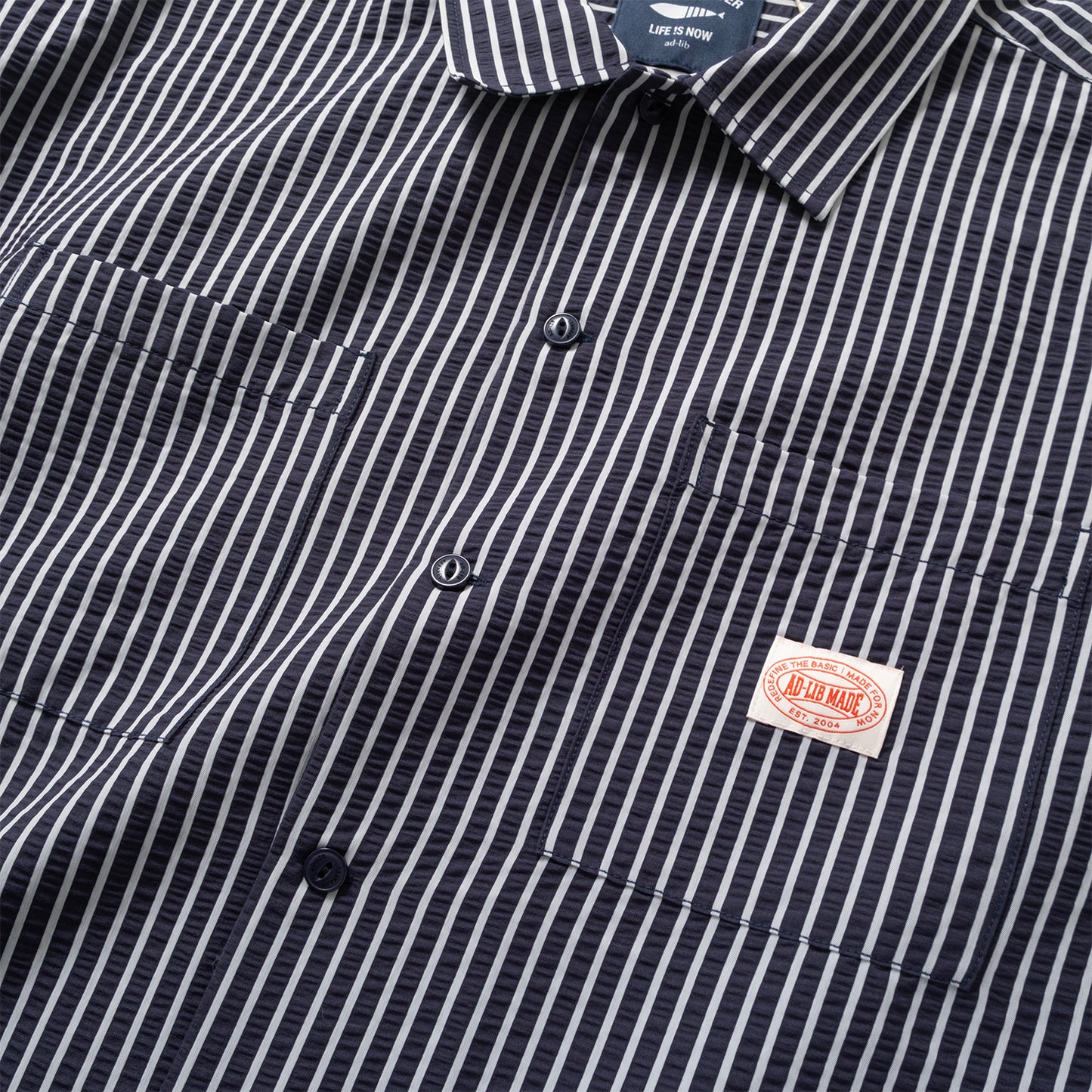 (ST524) Cool Touch Stripes Shirt