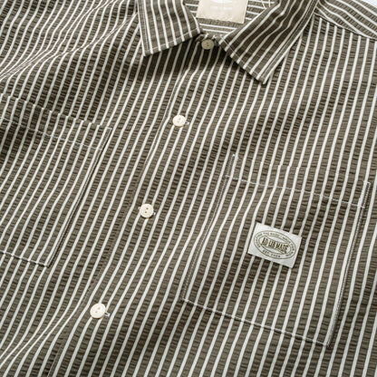 (ST524) Cool Touch Stripes Shirt