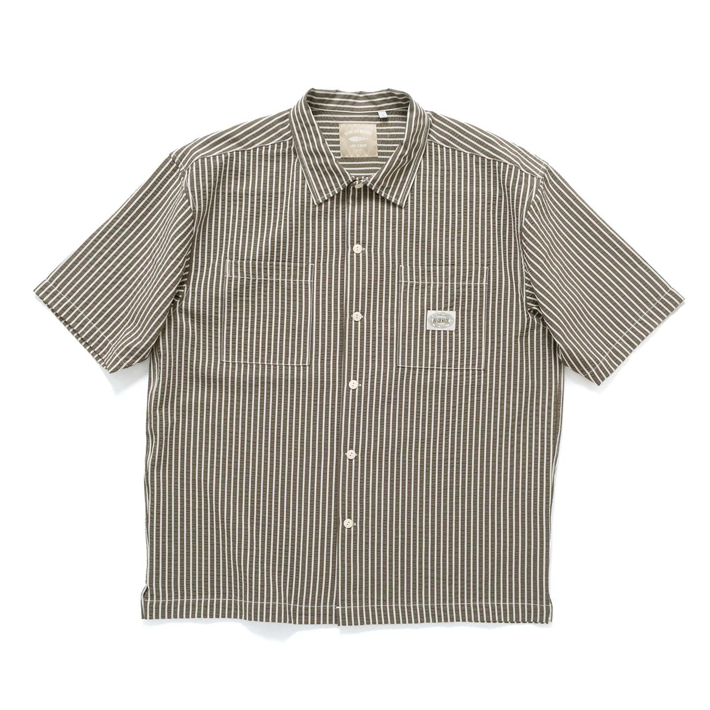 (ST524) Cool Touch Stripes Shirt