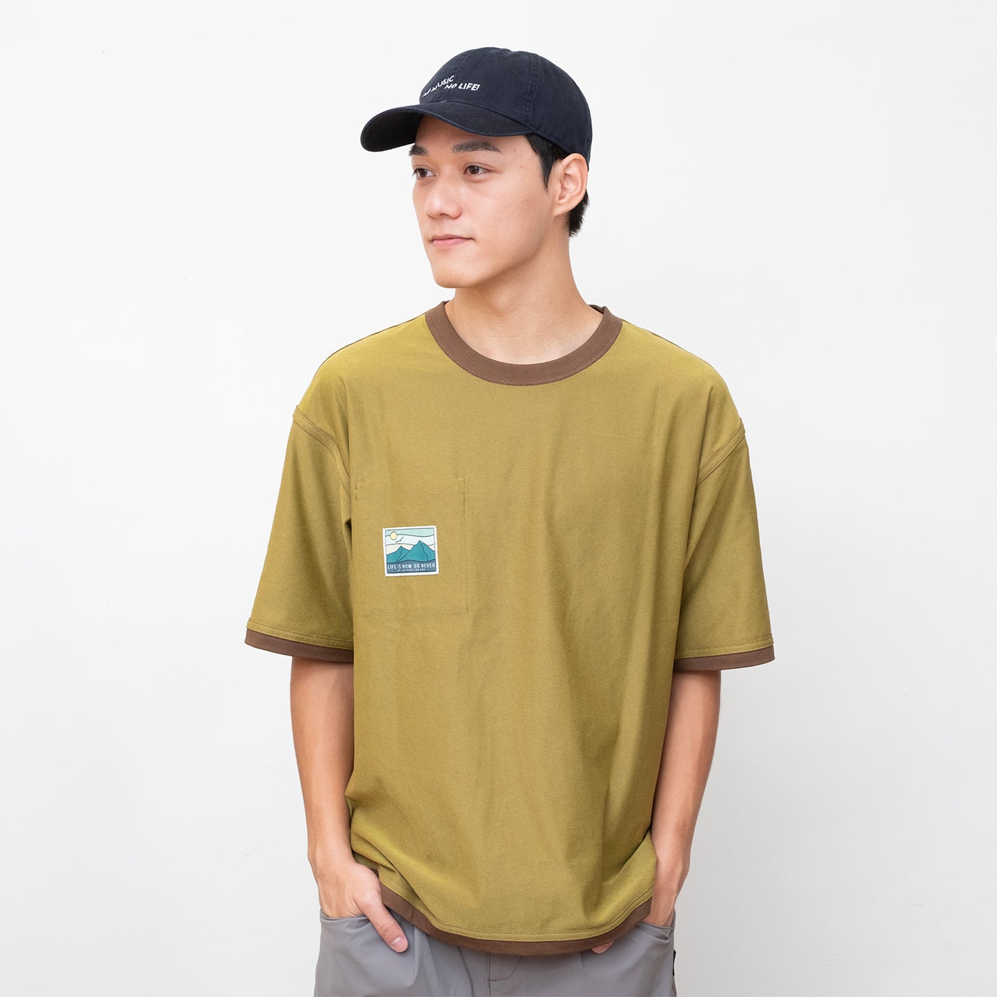 (TP1822) Cool Touch Reversible Tee