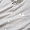(ST452) Stripe Contrast Short Sleeve Shirt