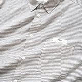(ST452) Stripe Contrast Short Sleeve Shirt