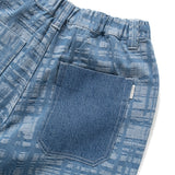 (SP397) Jacquard Denim Shorts